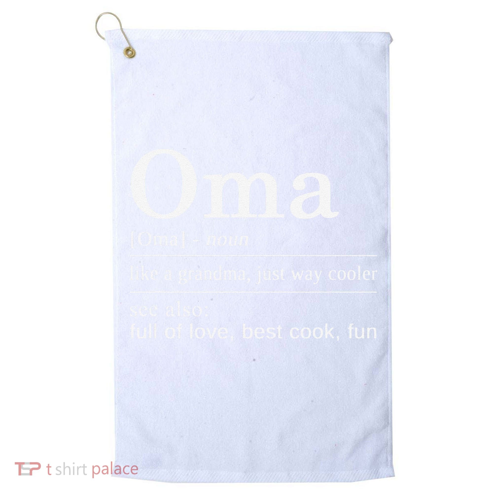 German Grandma  For your German Grandmother  Golf Towel