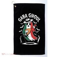 Gaba Ghoul Funny Ghost Italian Gabagool Golf Towel thumb 0