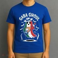 Gaba Ghoul Funny Ghost Italian Gabagool T-Shirt thumb 3