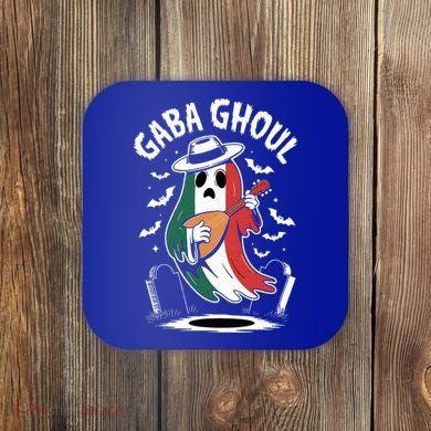 Gaba Ghoul Funny Ghost Italian Gabagool Coaster