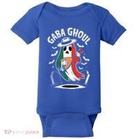 Gaba Ghoul Funny Ghost Italian Gabagool Baby Bodysuit thumb 0