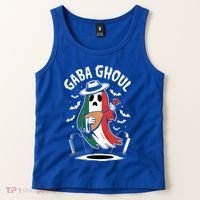 Gaba Ghoul Funny Ghost Italian Gabagool Tank Top thumb 2
