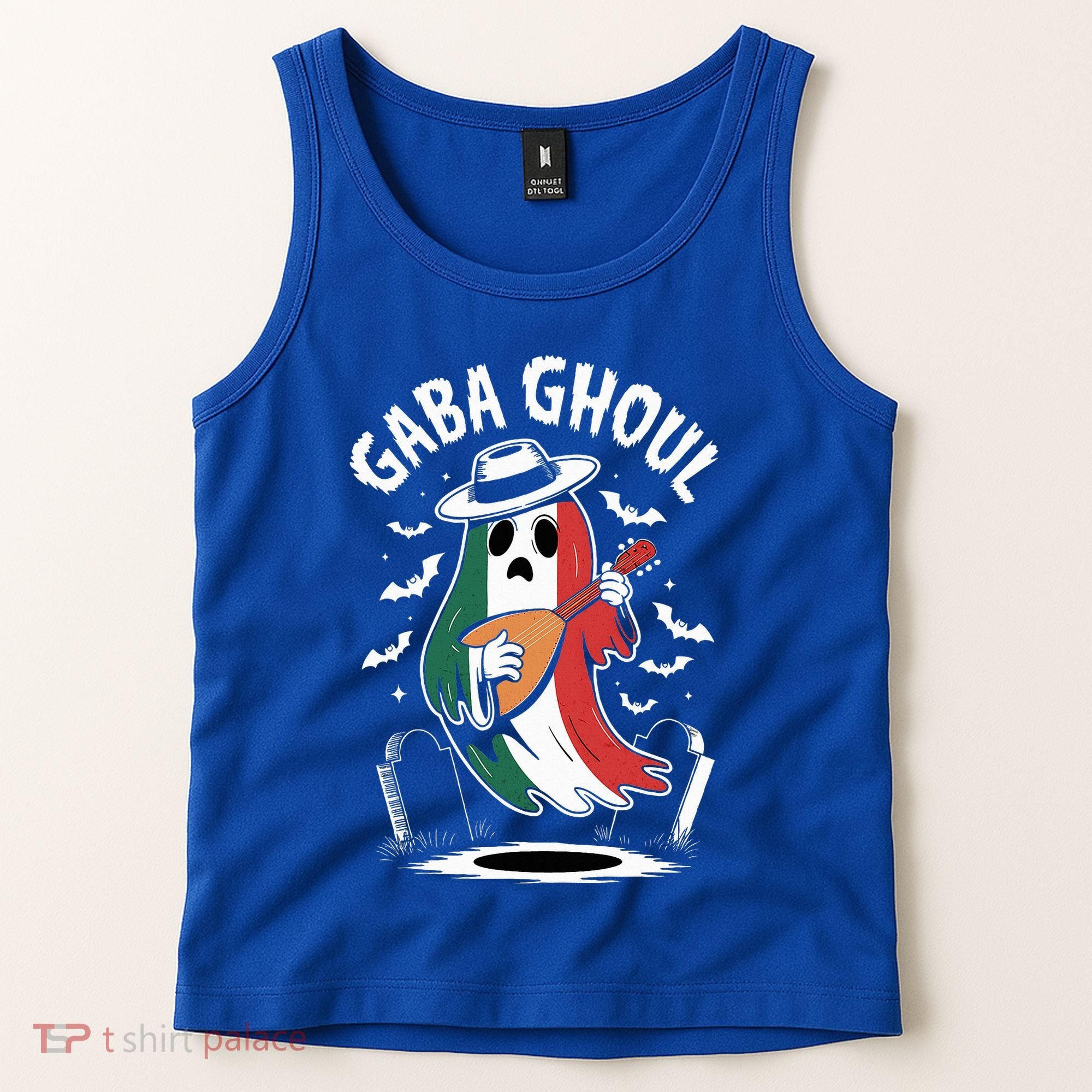 Gaba Ghoul Funny Ghost Italian Gabagool Tank Top