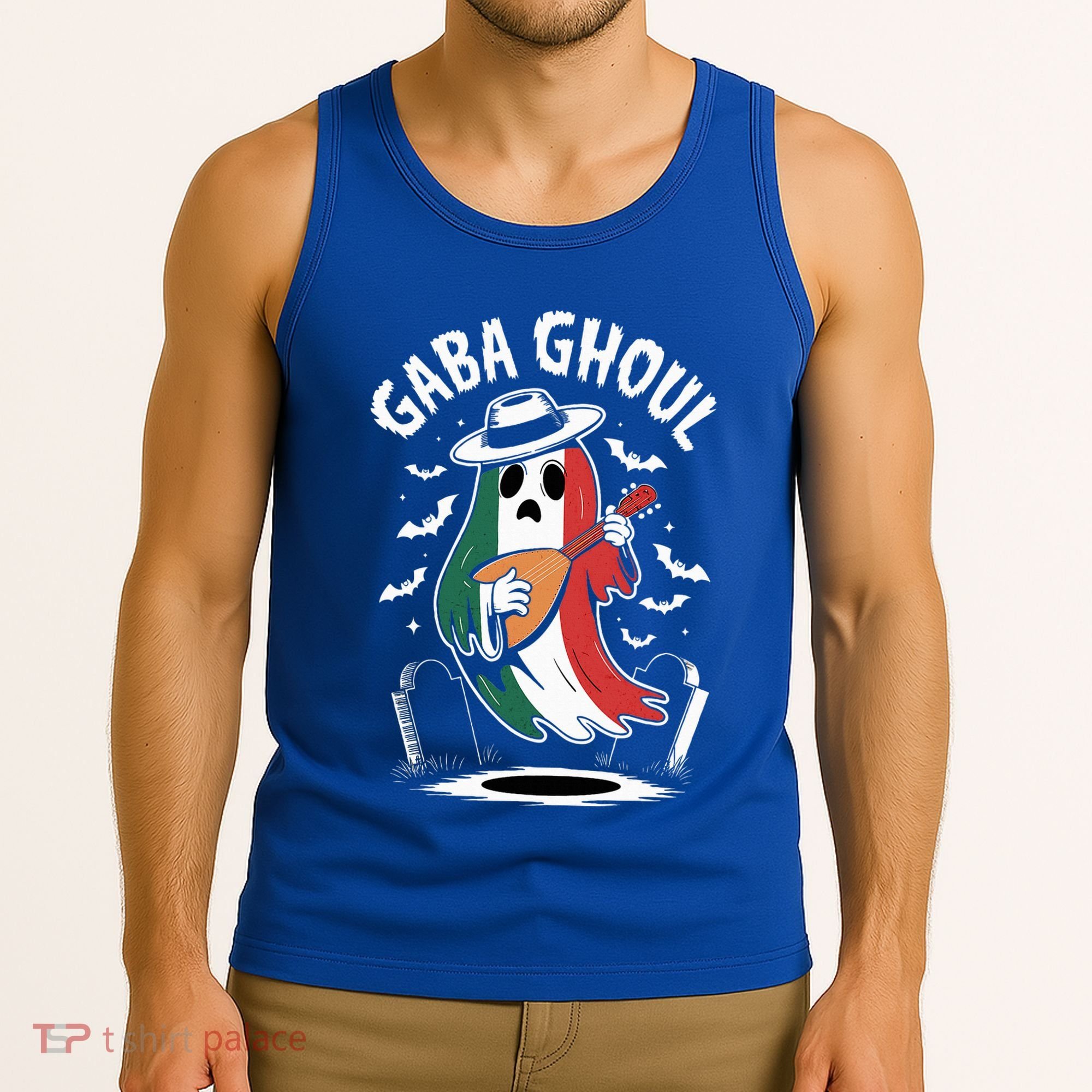 Gaba Ghoul Funny Ghost Italian Gabagool Tank Top