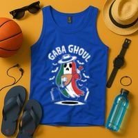 Gaba Ghoul Funny Ghost Italian Gabagool Tank Top thumb 4