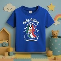 Gaba Ghoul Funny Ghost Italian Gabagool Toddler T-Shirt thumb 3