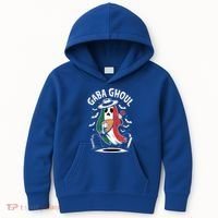 Gaba Ghoul Funny Ghost Italian Gabagool Kids Hoodie thumb 0