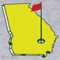 Georgia Golf Flag State Women's Sweatshirt thumb 2