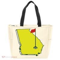 Georgia Golf Flag State Tote Bag thumb 0