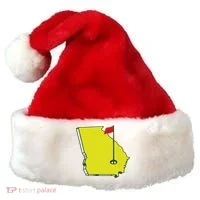 Georgia Golf Flag State Santa Hat thumb 0