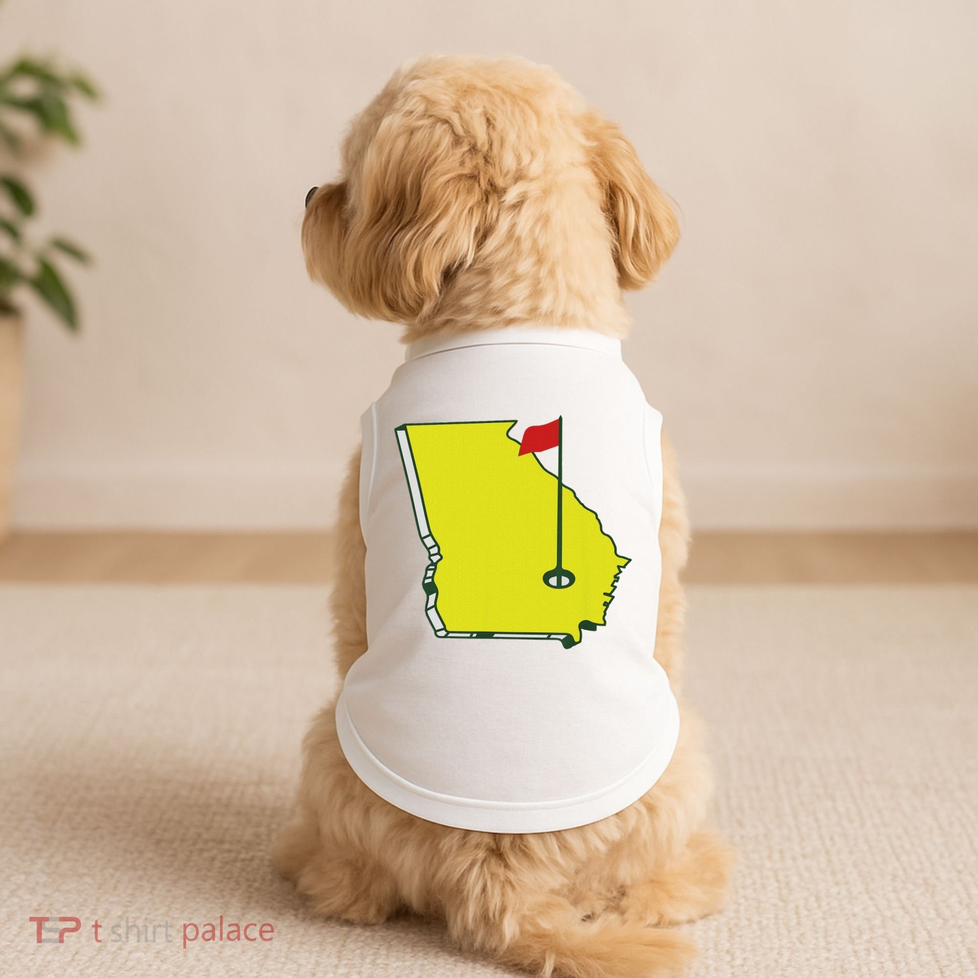 Georgia Golf Flag State Doggie Tank