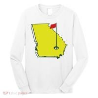 Georgia Golf Flag State Long Sleeve Shirt thumb 0
