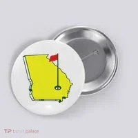 Georgia Golf Flag State Button thumb 0