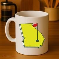 Georgia Golf Flag State Coffee Mug thumb 4