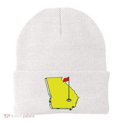 Georgia Golf Flag State Beanie