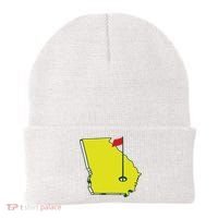 Georgia Golf Flag State Beanie thumb 0