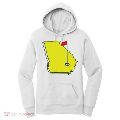 Georgia Golf Flag State Women's Hoodie