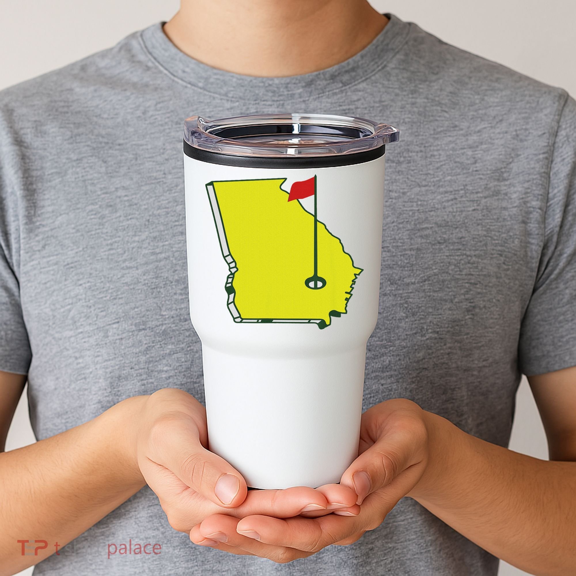 Georgia Golf Flag State Tumbler