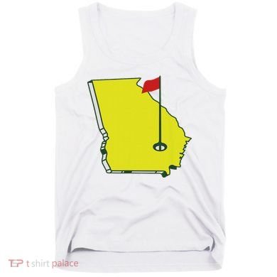 Georgia Golf Flag State Tank Top