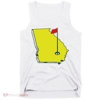 Georgia Golf Flag State Tank Top thumb 0
