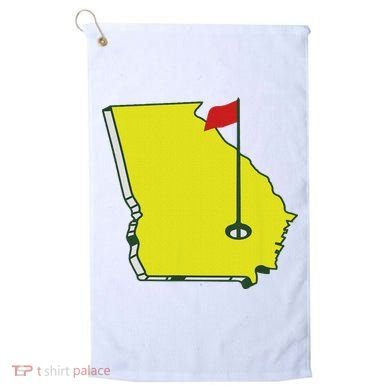 Georgia Golf Flag State Golf Towel