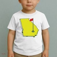 Georgia Golf Flag State Toddler T-Shirt thumb 2