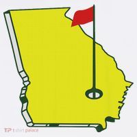 Georgia Golf Flag State Visor thumb 3