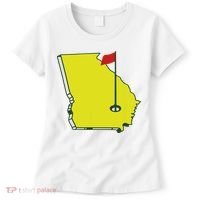 Georgia Golf Flag State Women's T-Shirt thumb 0