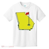 Georgia Golf Flag State Kids T-Shirt thumb 0
