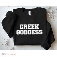 Greek Goddess Funny Fraternity College Frat Party Greek Sweatshirt thumb 2