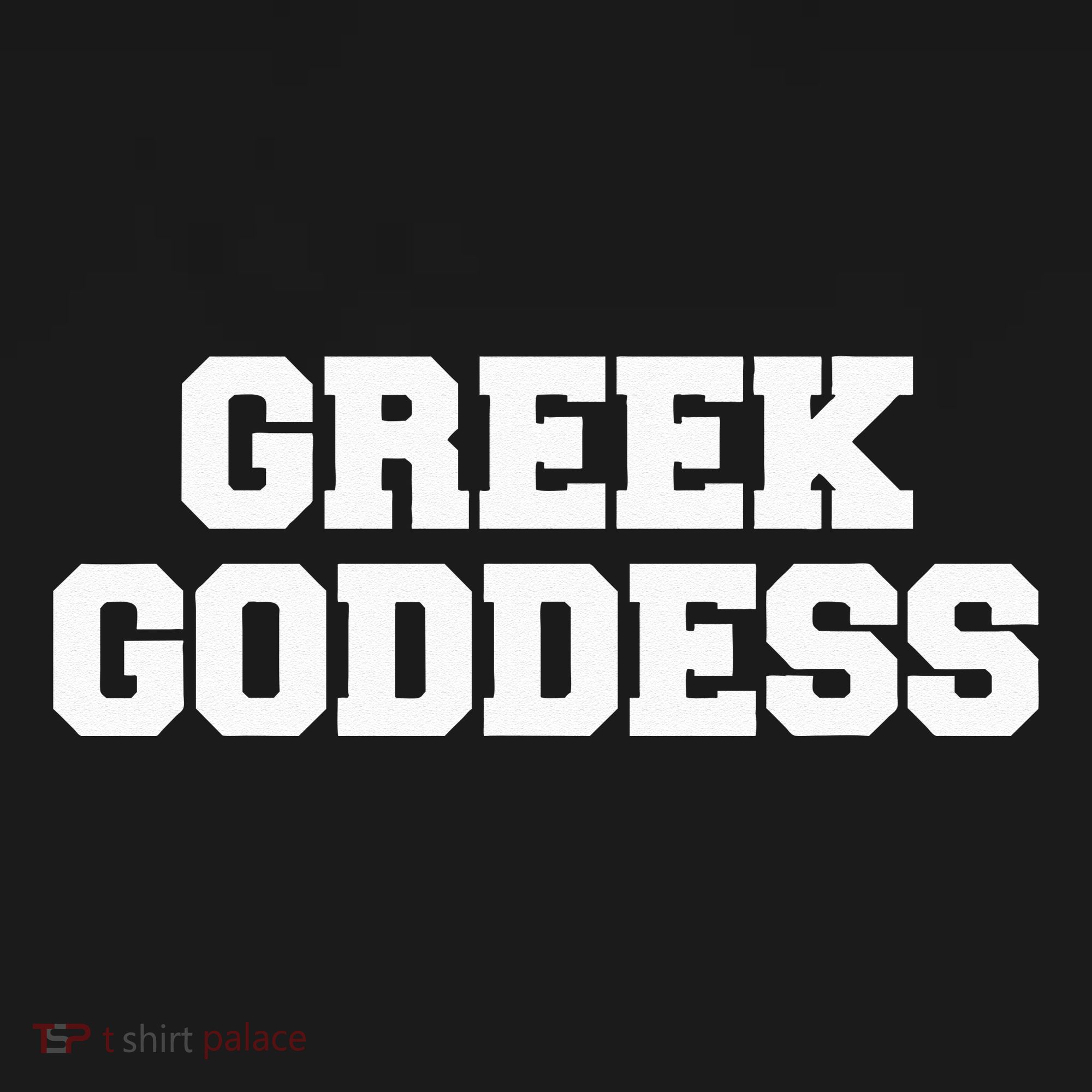 Greek Goddess Funny Fraternity College Frat Party Greek Women's Tank Top
