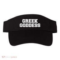 Greek Goddess Funny Fraternity College Frat Party Greek Visor thumb 0
