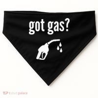 Got Gas Funny Gas Pump Got Gas USA-Made Doggie Bandana thumb 0
