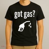 Got Gas Funny Gas Pump Got Gas T-Shirt thumb 3