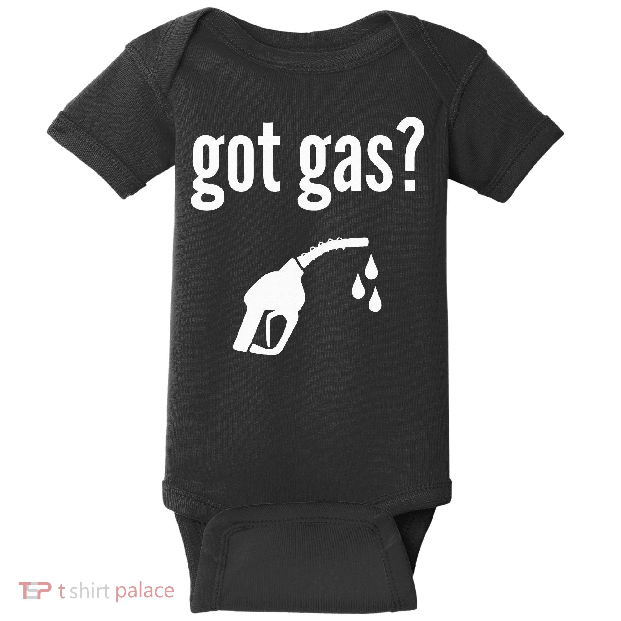 Got Gas Funny Gas Pump Got Gas Baby Bodysuit
