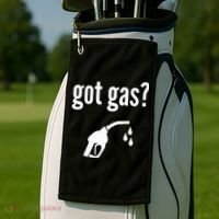 Got Gas Funny Gas Pump Got Gas Golf Towel thumb 2