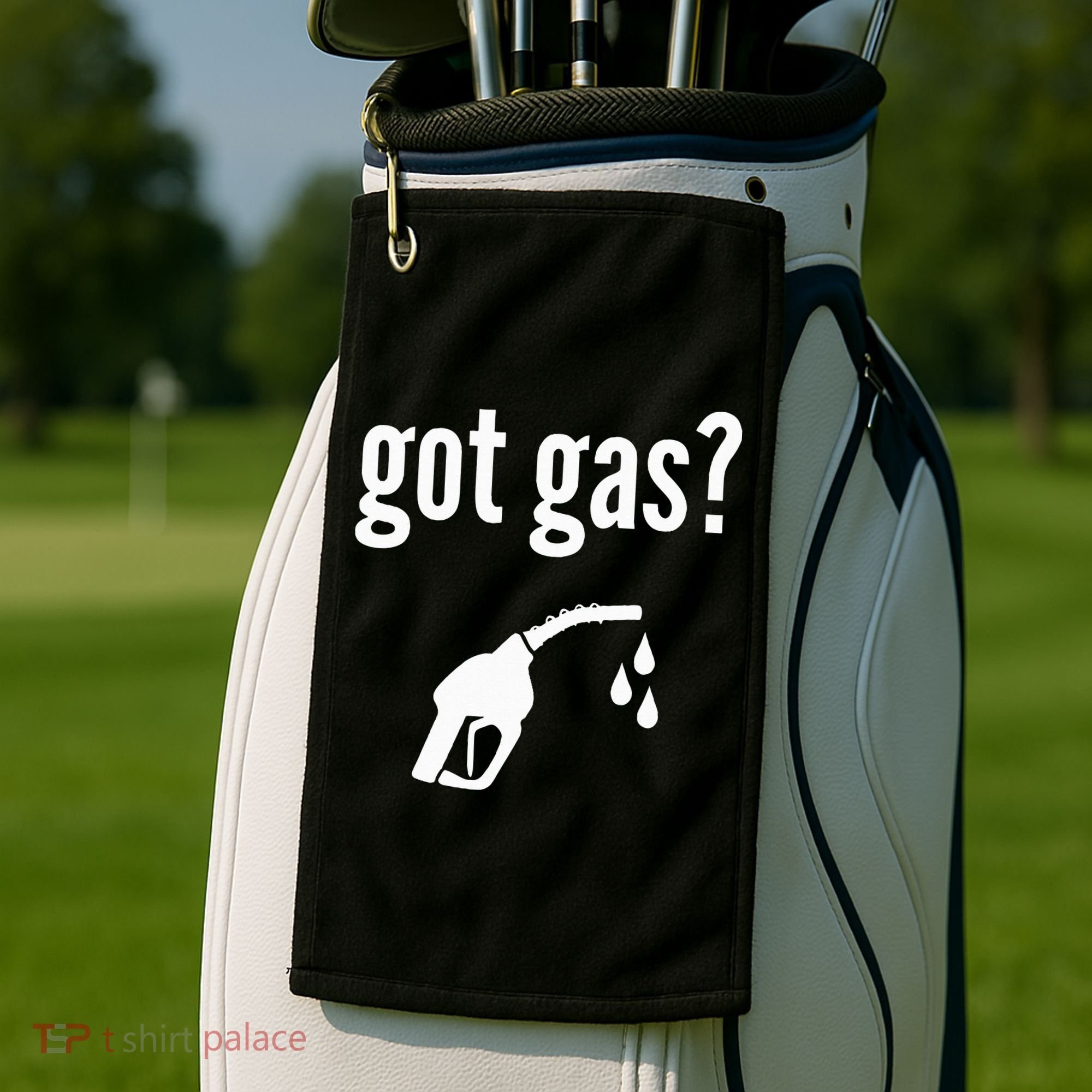 Got Gas Funny Gas Pump Got Gas Golf Towel