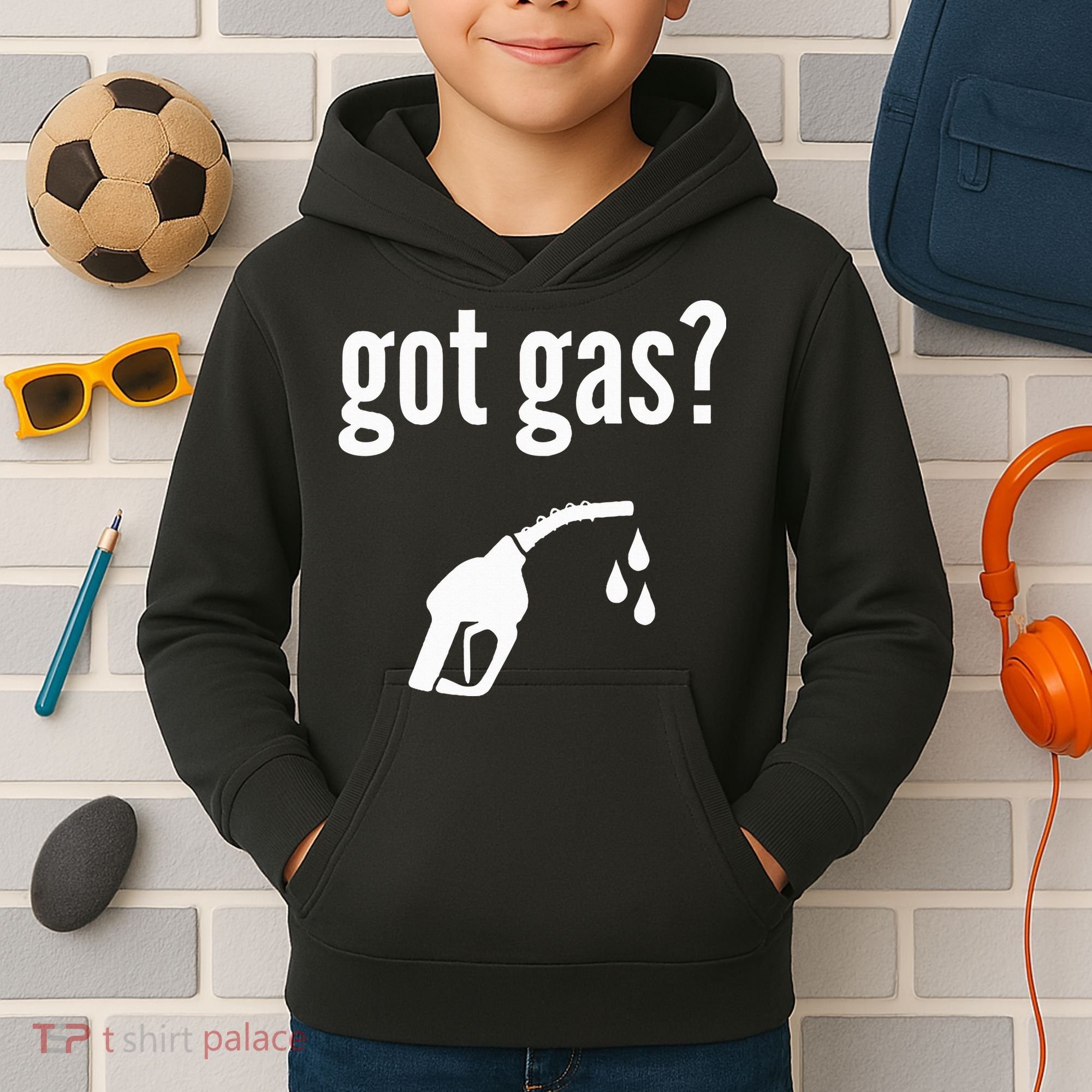 Got Gas Funny Gas Pump Got Gas Kids Hoodie