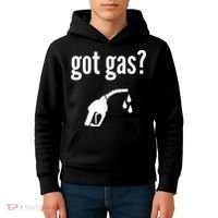 Got Gas Funny Gas Pump Got Gas Kids Hoodie thumb 4