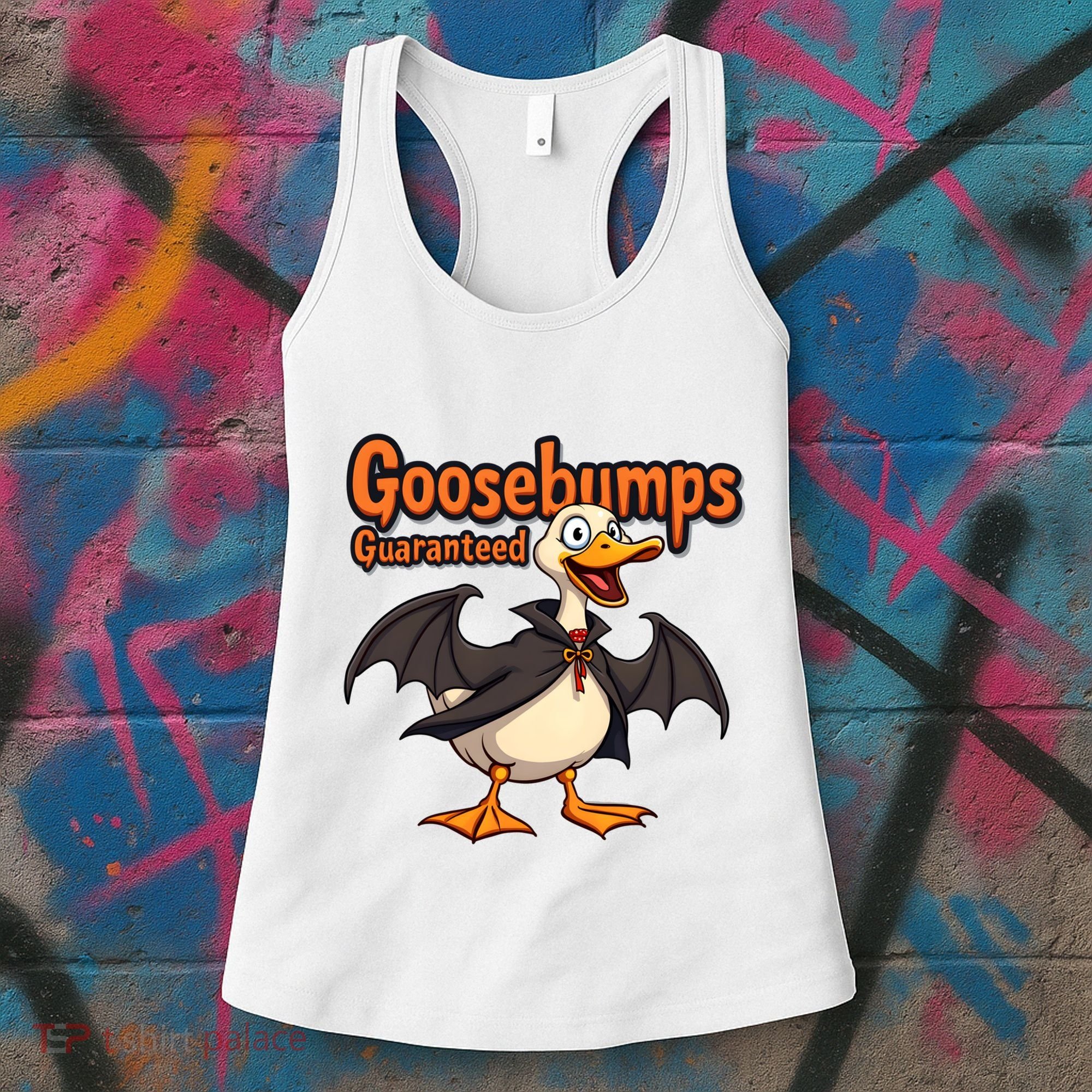 Goosebumps Guaranteed Funny Halloween Women's Tank Top