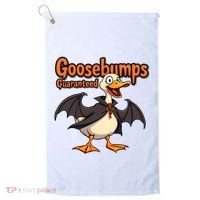 Goosebumps Guaranteed Funny Halloween Golf Towel thumb 0