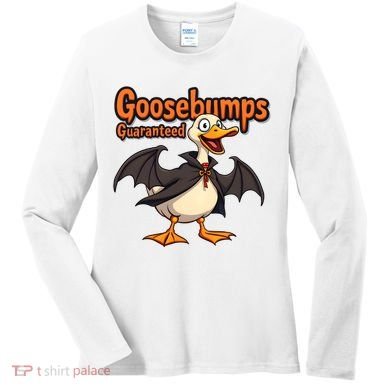 Goosebumps Guaranteed Funny Halloween Women's Long Sleeve Shirt