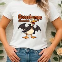 Goosebumps Guaranteed Funny Halloween Women's T-Shirt thumb 2