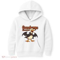 Goosebumps Guaranteed Funny Halloween Kids Hoodie thumb 0