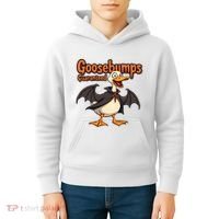 Goosebumps Guaranteed Funny Halloween Kids Hoodie thumb 4