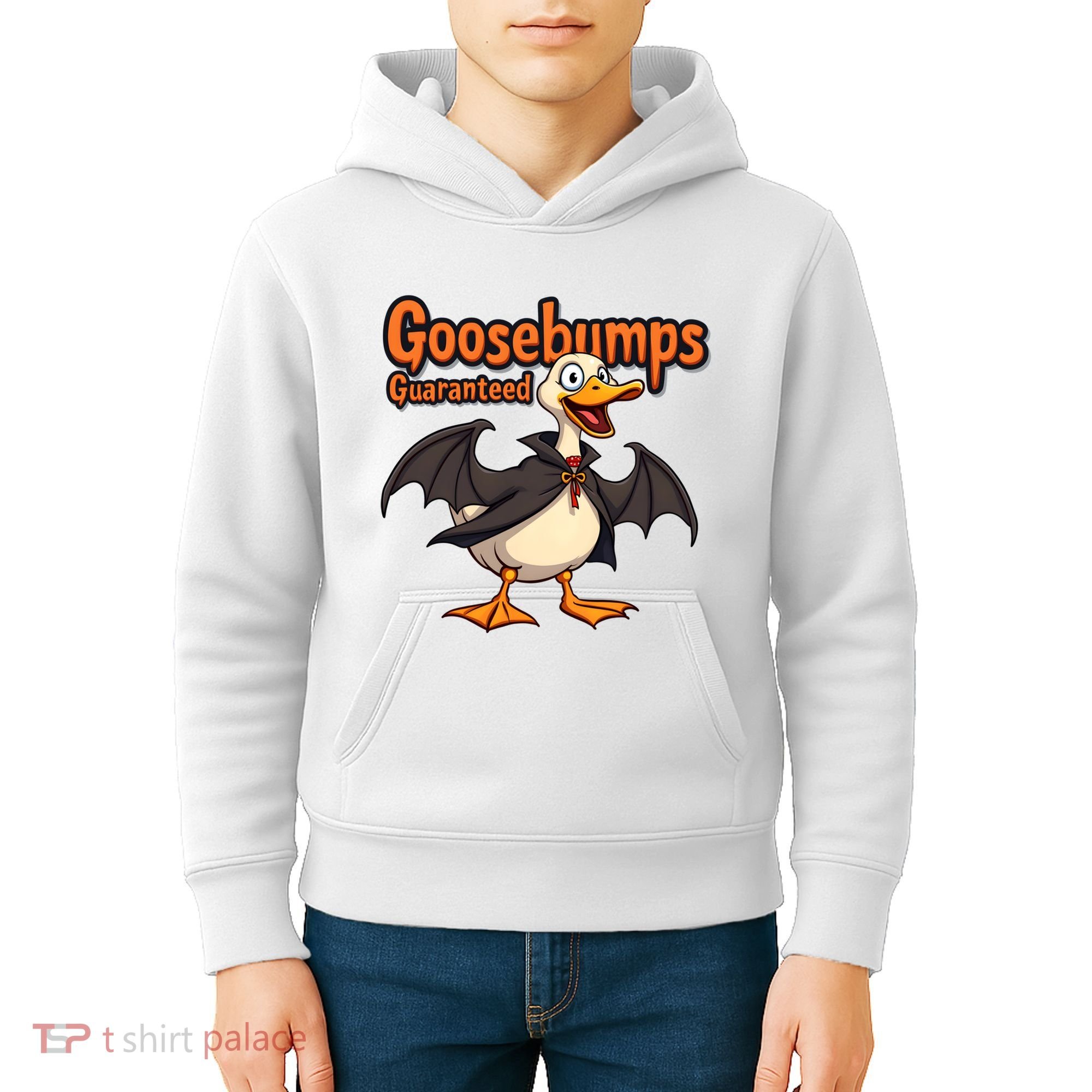 Goosebumps Guaranteed Funny Halloween Kids Hoodie