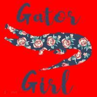 Gator Girl Funny Alligator Gifts For Crocodile Santa Hat thumb 1