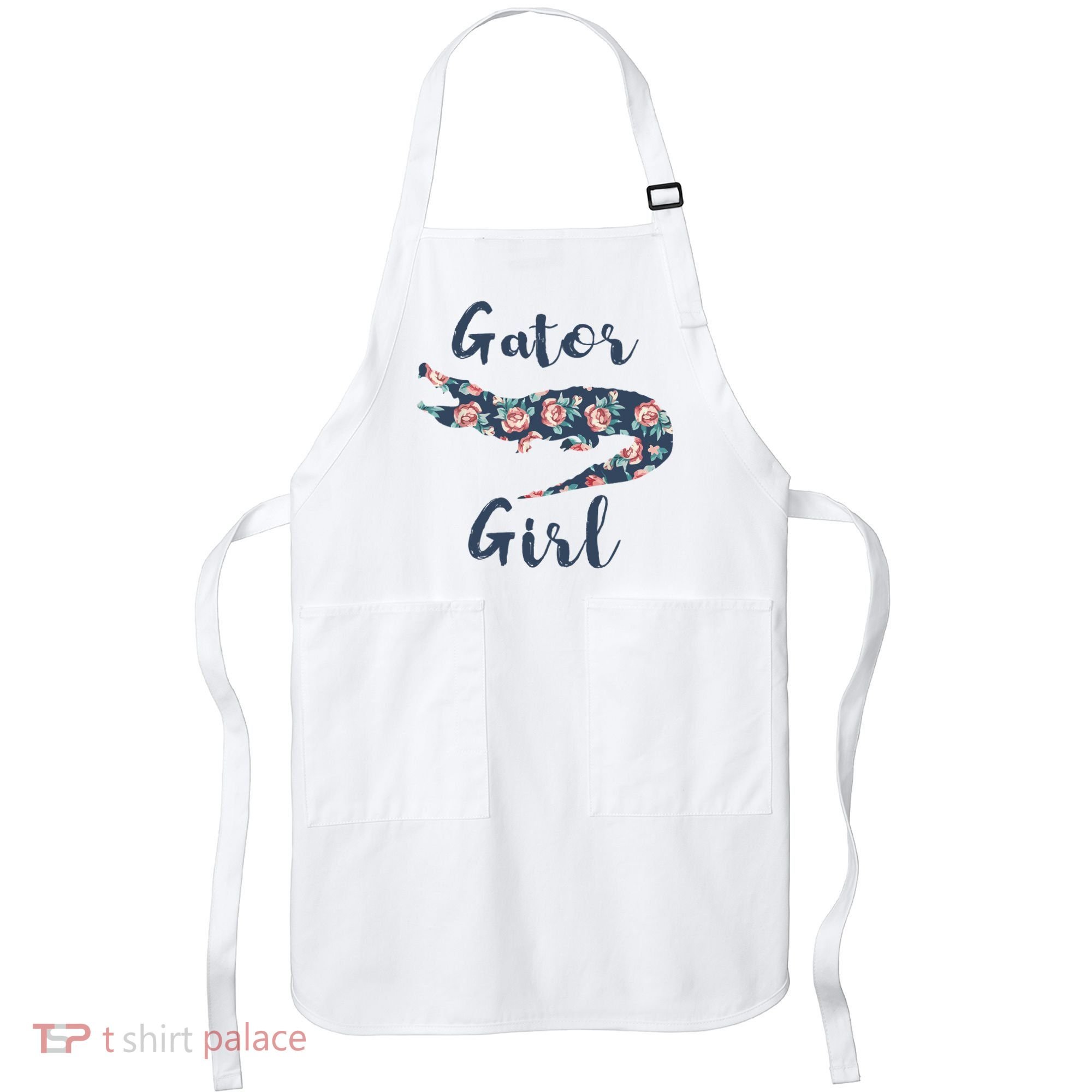 Gator Girl Funny Alligator Gifts For Crocodile Apron