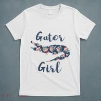 Gator Girl Funny Alligator Gifts For Crocodile T-Shirt thumb 5