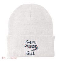 Gator Girl Funny Alligator Gifts For Crocodile Beanie thumb 0